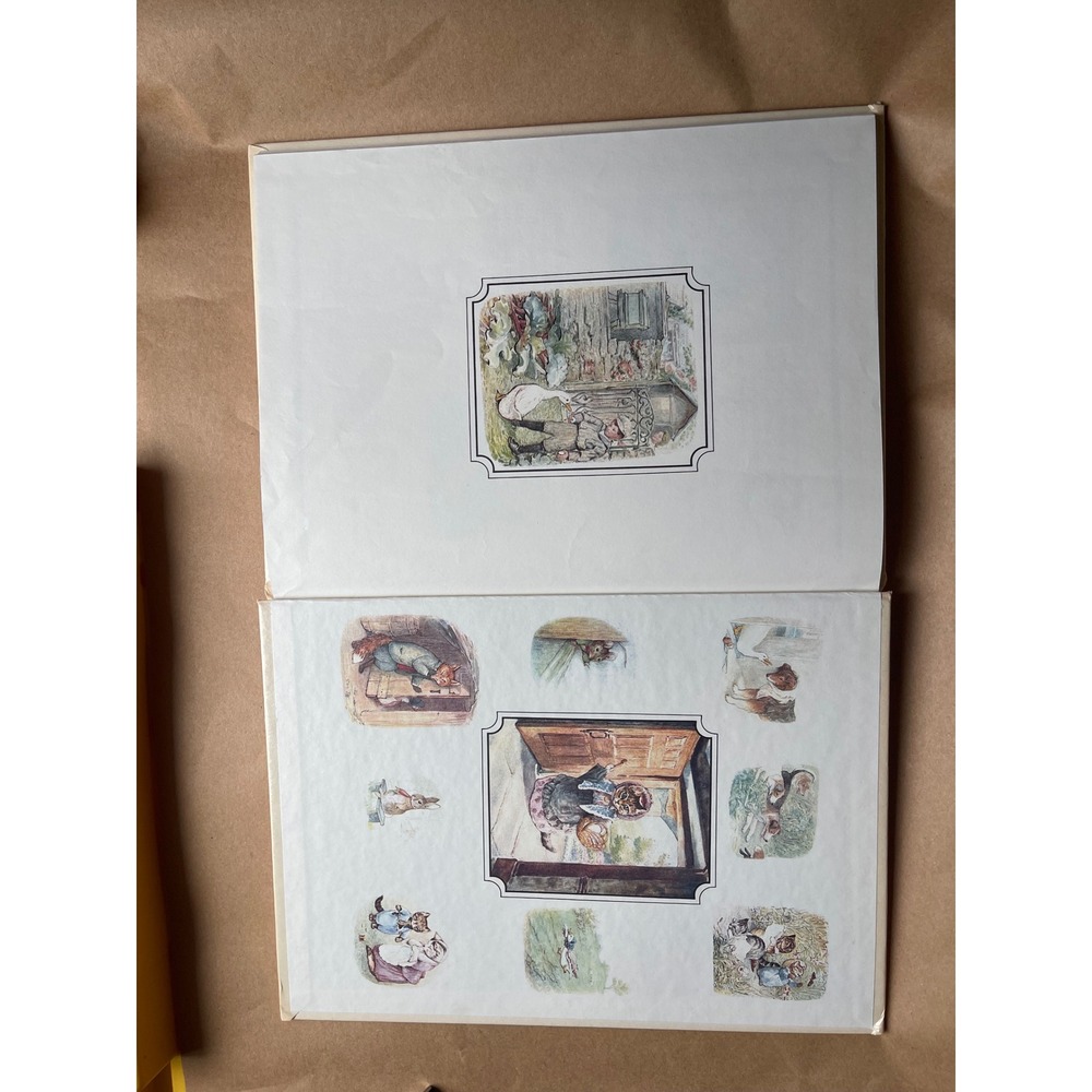Giant Treasury of Beatrix Potter 1984 Hardcover Derrydale Books Original Art - Picture 6 of 6